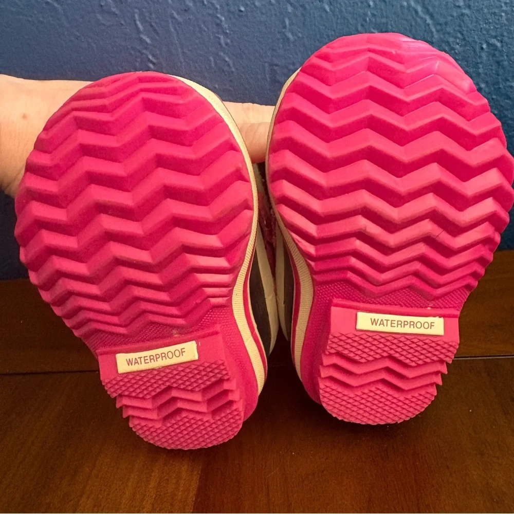 Sorel 1964 PAC Strap Boot Pink Toddler Size 4 Snow‎ Winter Sledding Outdoor
